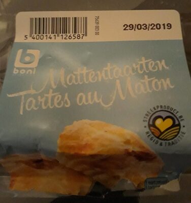 Tartes au maton