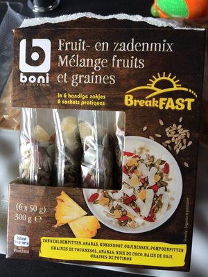 Mélange fruits et graines