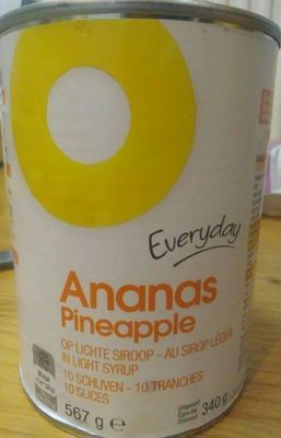Ananas front packaging