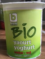 Bio yaourt