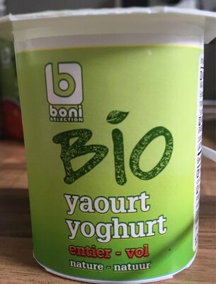 Bio yaourt front packaging