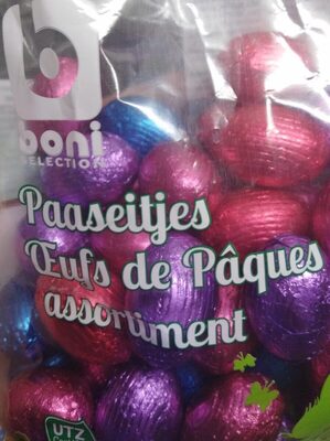 Œufs de pâques assortiment