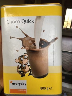 Choco Quick front packaging