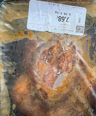 Poulet rôti avec sauce