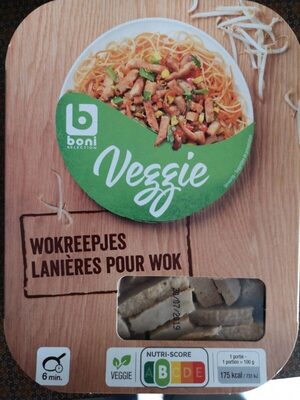 Lanières pour wok veggie front packaging