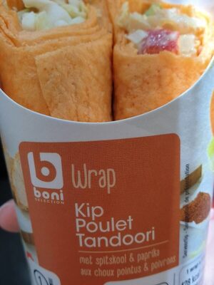 Wrap Poulet Tandoori front packaging