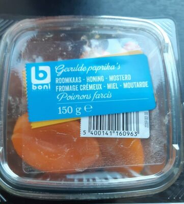 Poivrons farcis front packaging