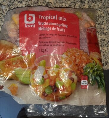 Tropical mix front packaging