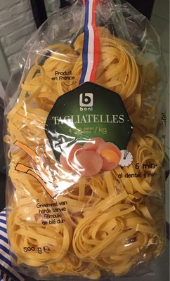 Tagliatelles front packaging