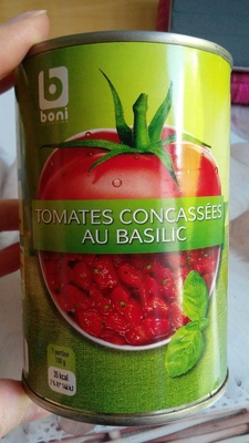 Tomates concassées au basilic