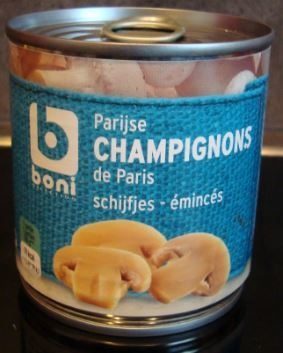 Parijse Champignons de Paris (schijfjes)