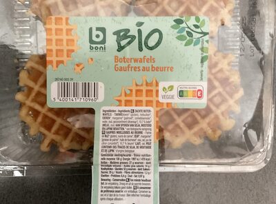Gaufres bio au beurre