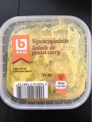 Salade De Poulet Curry front packaging