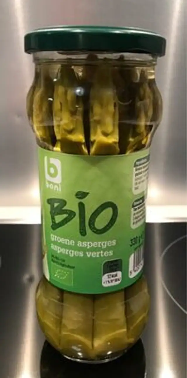 Asperges vertes front packaging