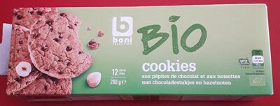 Cookies aux pépites de chocolat et aux noisettes