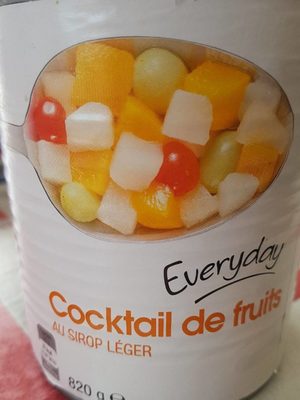 Cocktail de fruits front packaging