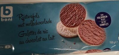 Galettes de riz au chocolat au lait