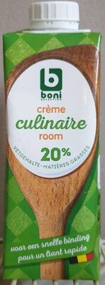 Crème culinaire front packaging