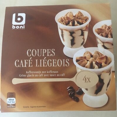Coupes café liégeois front packaging