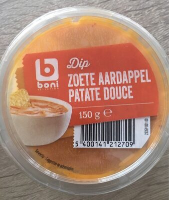 Zoete aardappel spread front packaging