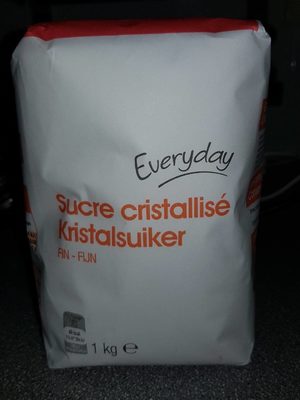 Sucre cristallisé front packaging