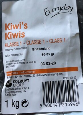 Kiwi classe 1     1 kg