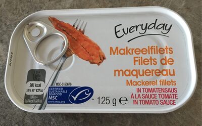 Filets de maquereau sauce tomate