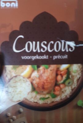 Couscous précuit front packaging