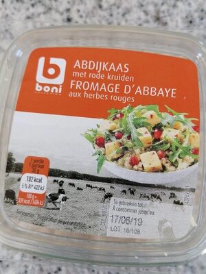 Fromage d'abbaye front packaging