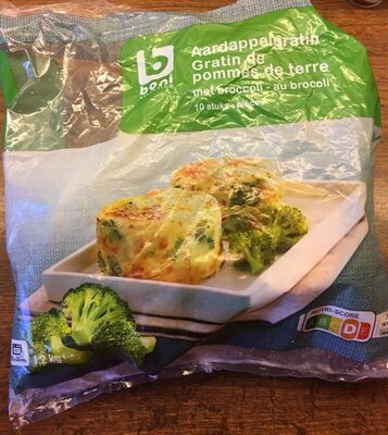 Gratin de pommes de terre au brocoli