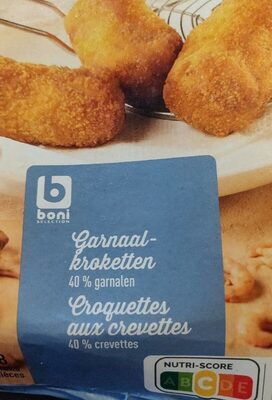 Croquettes aux crevettes 40% crevettes
