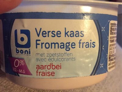 Boni verse kaas aardbei