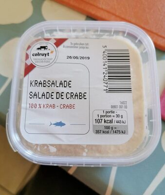 Salade de crabe