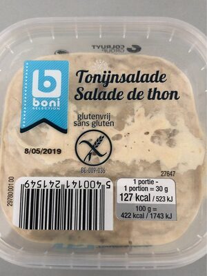 Salade de thon front packaging