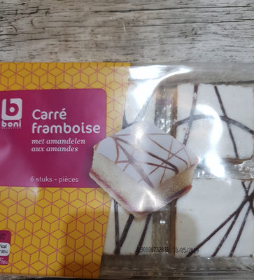 Carré framboise front packaging
