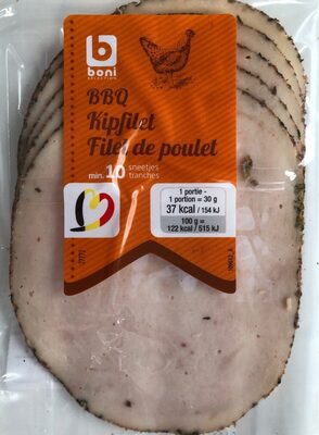 BBQ Filet de poulet front packaging