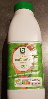 Crème culinaire groom 20%