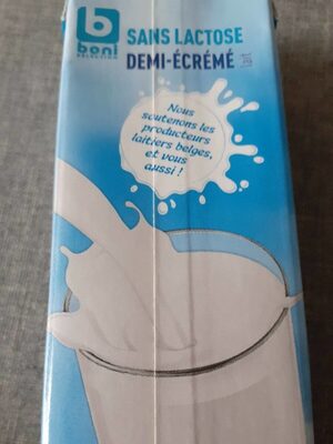Lait sans lactose