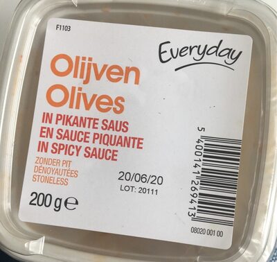 Olives en sauce piquante