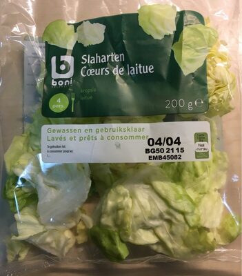 Salade Coeurs de laitue front packaging