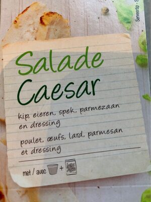 Salade Caesar front packaging