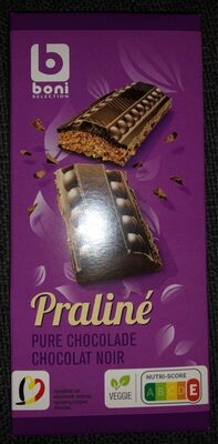 Praliné chocolat noir