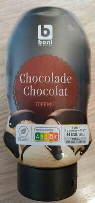 Sauce chocolat front packaging