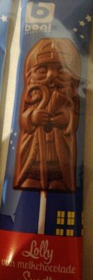 Sucette en chocolat au lait