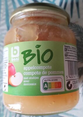 Compote de pommes Bio