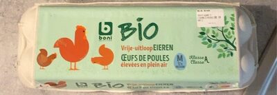 Oeufs de poules elevées en plein aor