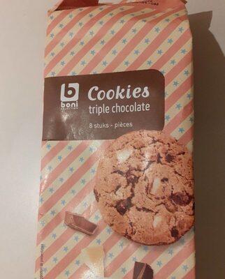 Cookies triple chocolate