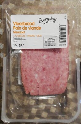 Pain de viande front packaging