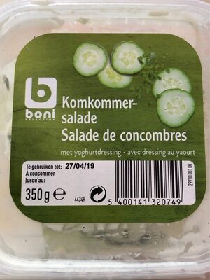 Salade de concombres