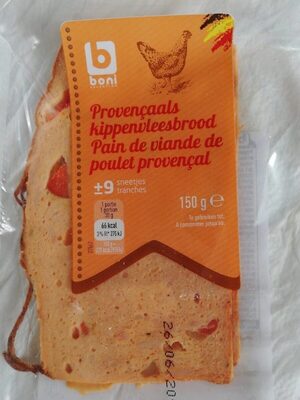 Pain de viande de poulet provençal